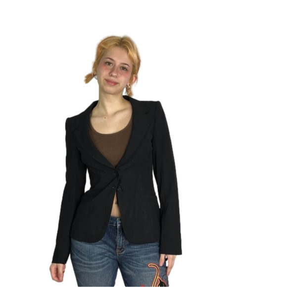 Aritzia Babaton Fitted Black Blazer - Picture 1 of 15